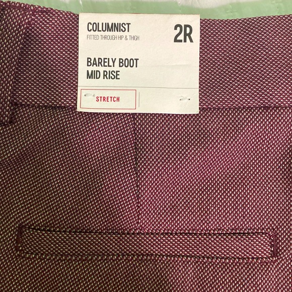 Express Columnist Barley Boot Mid Rise Jeans Size 2R - Picture 8 of 9